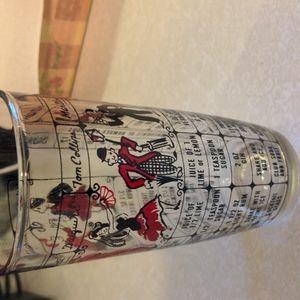 Vintage hazel atlas bar mixer glass